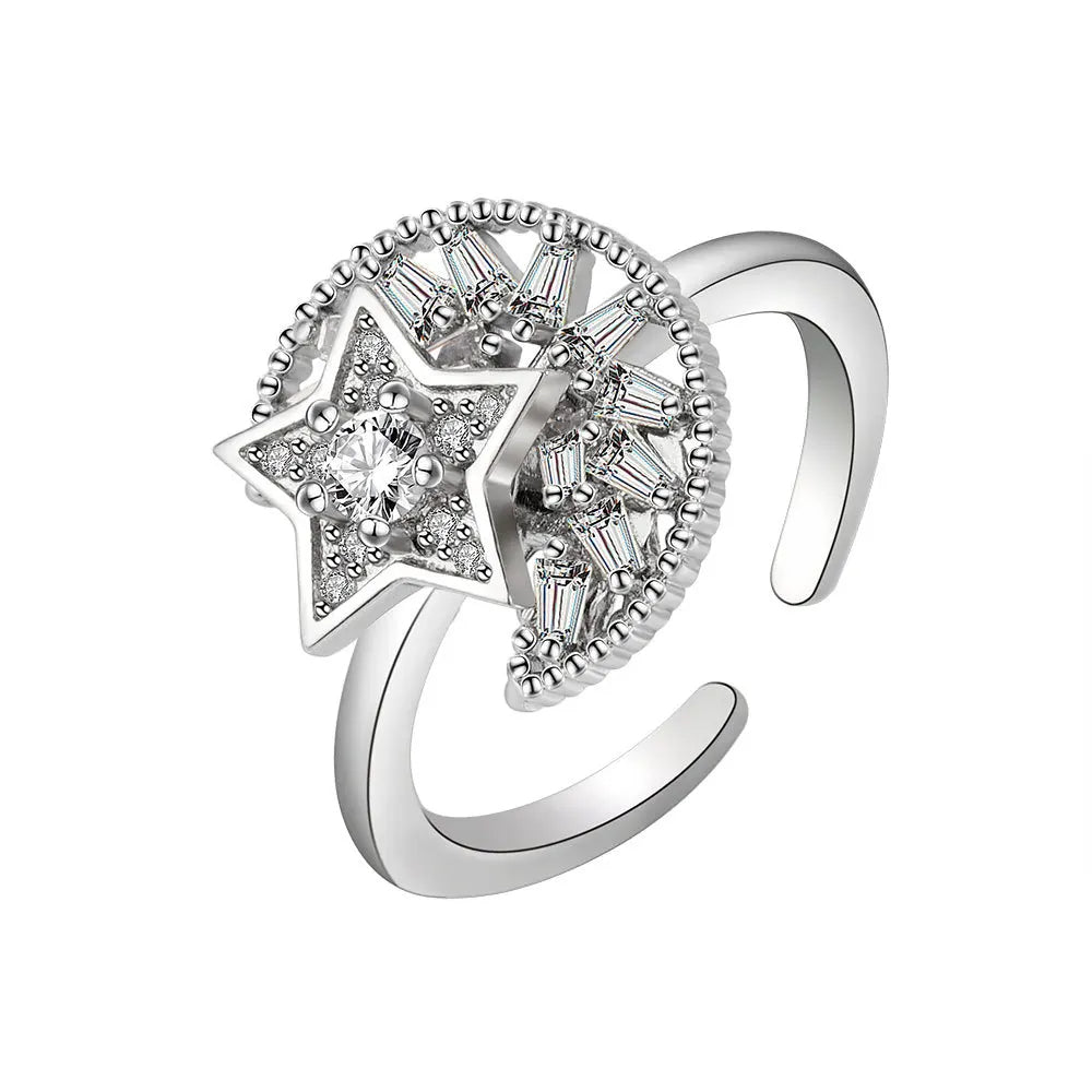 Anti-Anxiety Relief Spinner Ring for Stress And Calm