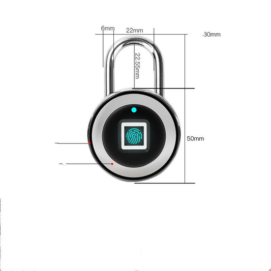 Durable Smart Anti-Theft Fingerprint Padlock