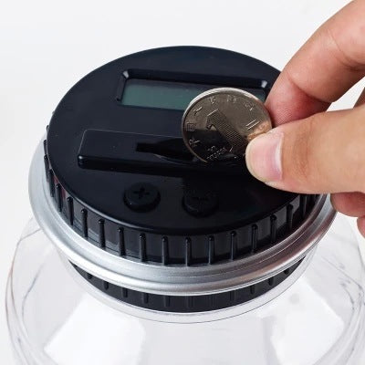 Electronic Digital Coin Counting Money Saving Box