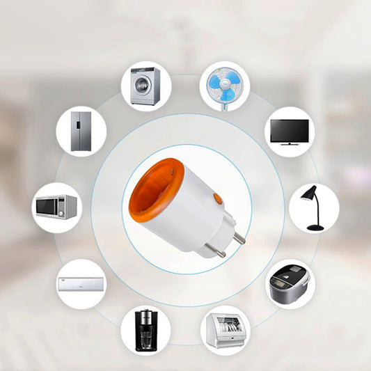 Smart ZigBee 16A Outlet with Energy Monitoring for Home Assistant