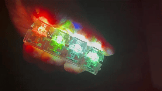 Mini Fidget Keyboard Keychain Stress Relief Toy