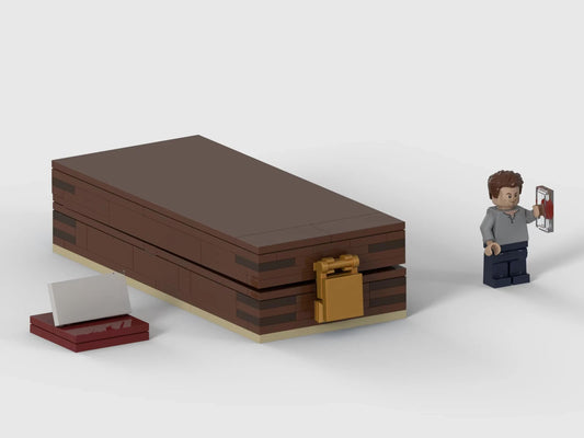 Blood Sample Themed Trophy Box Building Kit