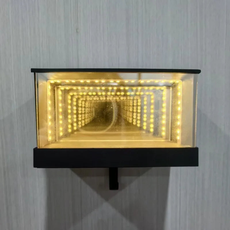 LED Infinity Mirror Garage Key Holder