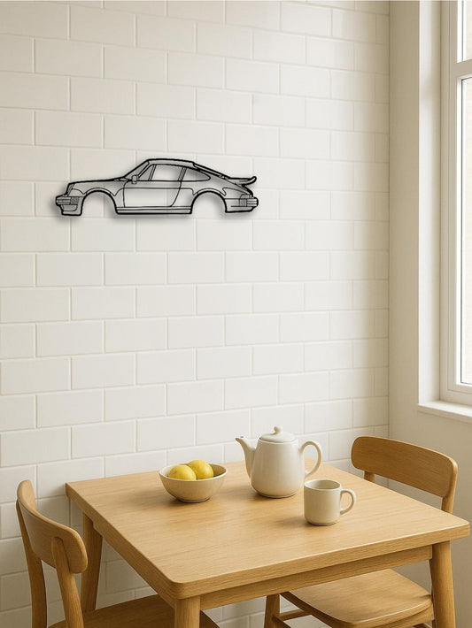 Metal Line Sports Car Metal Wall Art - Auto Enthusiast Gift Home Garage Decor