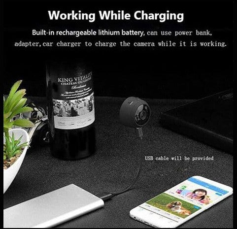 A9 Mini Wireless Night Vision HD Security Camera