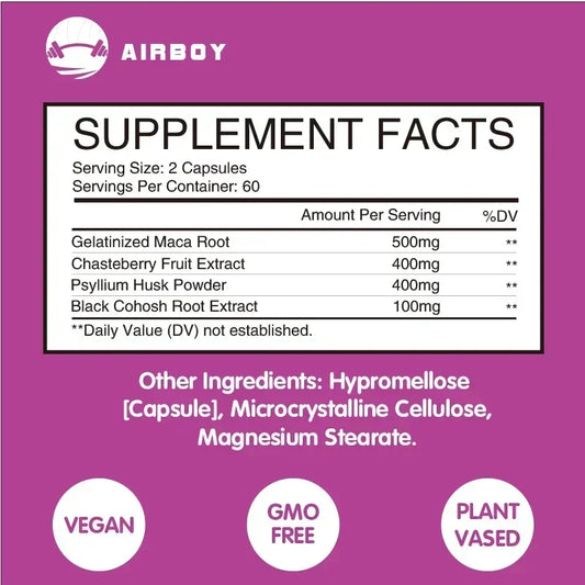 Female Hormone Balance - Supports Women's Health, Relieves Menopause, Balances Hormones, Relieves Cramps, Boosts Immunity