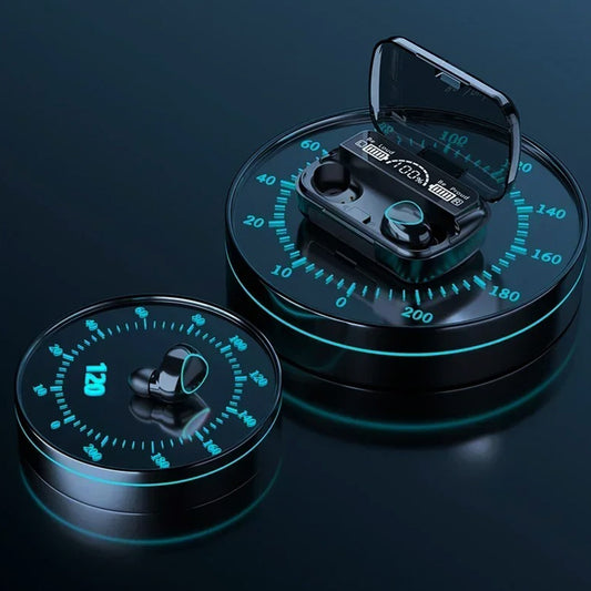 M10 Wireless Bluetooth Earbuds with Noise Canceling And Power Display