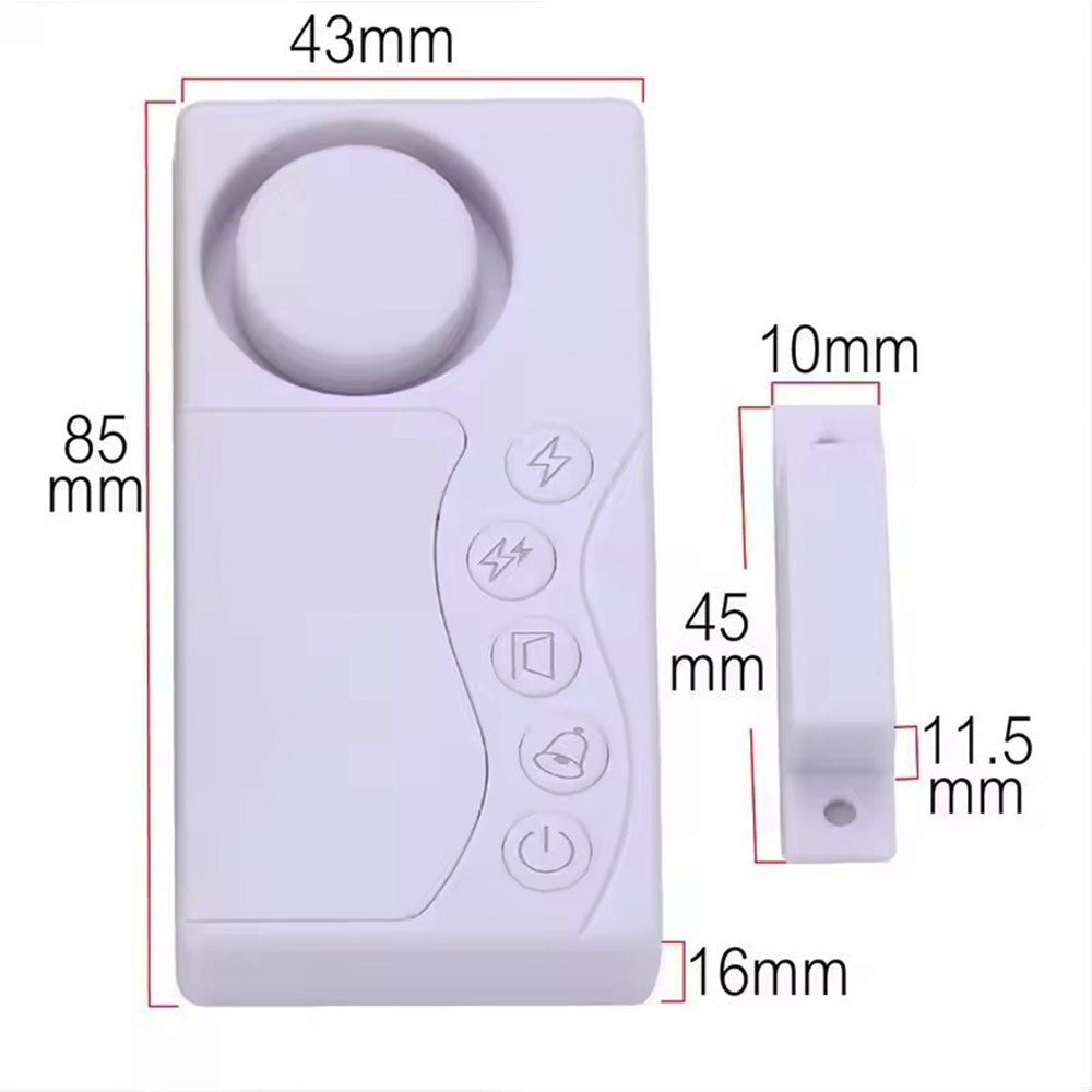 High Volume 108dB Wireless DoorAnd Window Alarm for Protection