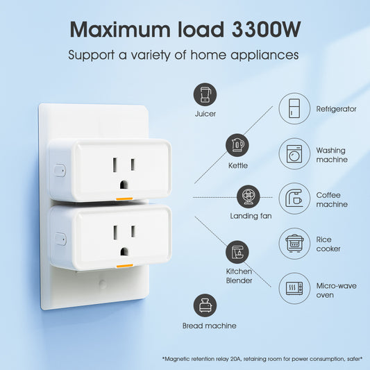 Wireless WiFi Smart Plug — US-Standard Socket, App Control - Image 2