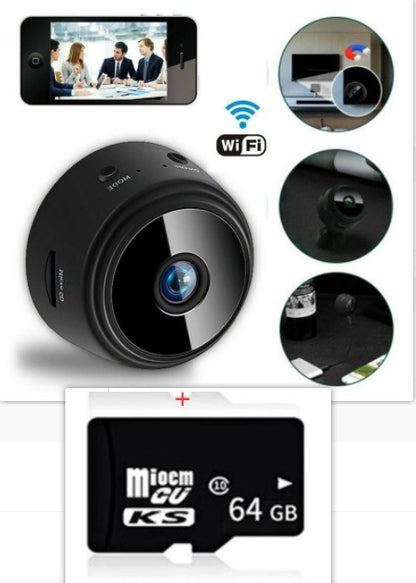 A9 Magnetic HD Security Camera with Infrared Night Vision