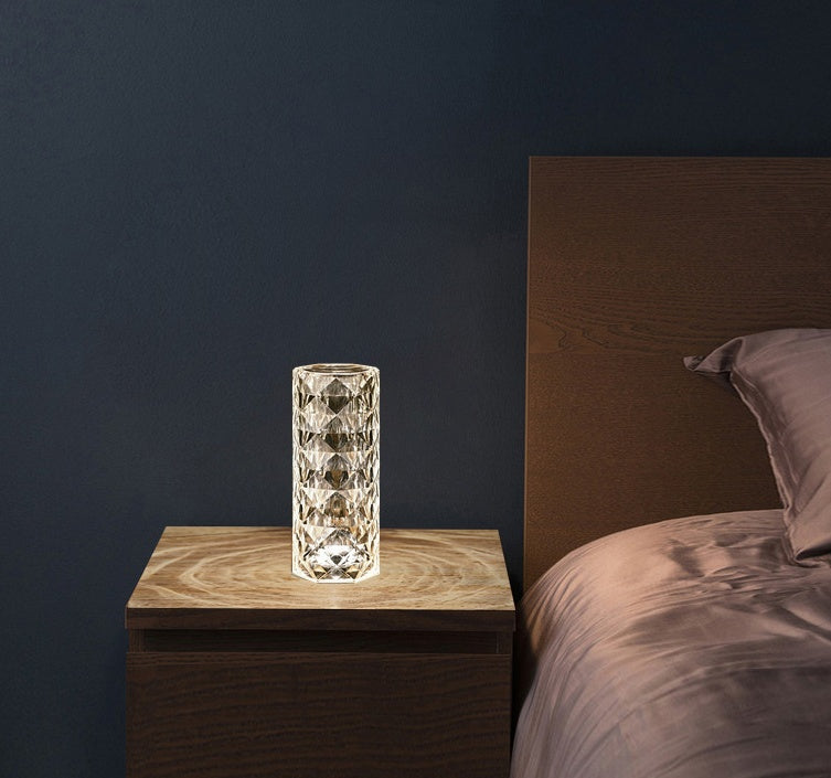 RGB Touch Dimming Nordic Crystal USB Table Lamp