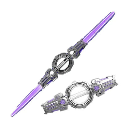 Double-Ended Retractable LED Lightsaber Toy