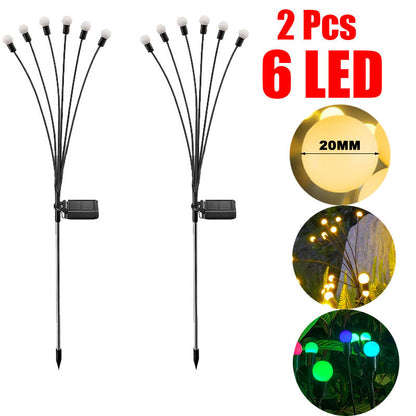 GlowSway™ Solar Firefly Lights - Swaying LED Outdoor Garden Decor (IP65 Waterproof)