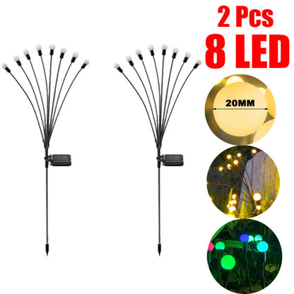 GlowSway™ Solar Firefly Lights - Swaying LED Outdoor Garden Decor (IP65 Waterproof)