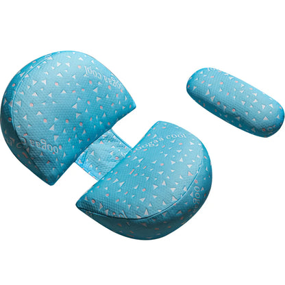 U-Shaped Waist Pillow for Pregnancy – Ergonomic Maternity Support for Better Sleep & Back Relief