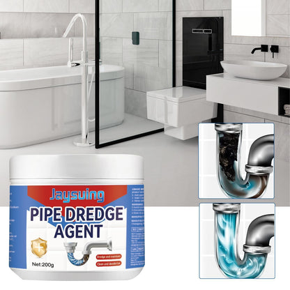 Jiesuin Pipe Dredging Agent, Kitchen And Bathroom Sewer Blockage Cleaning Stain Deodorizing Cleaner