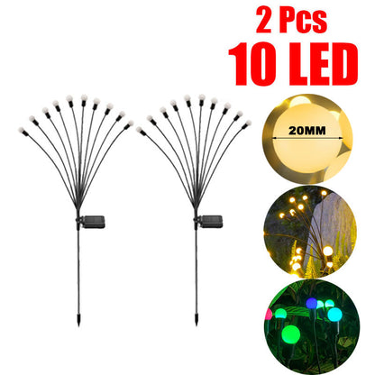 GlowSway™ Solar Firefly Lights - Swaying LED Outdoor Garden Decor (IP65 Waterproof)