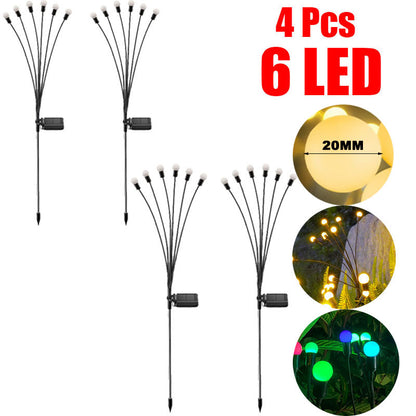 GlowSway™ Solar Firefly Lights - Swaying LED Outdoor Garden Decor (IP65 Waterproof)