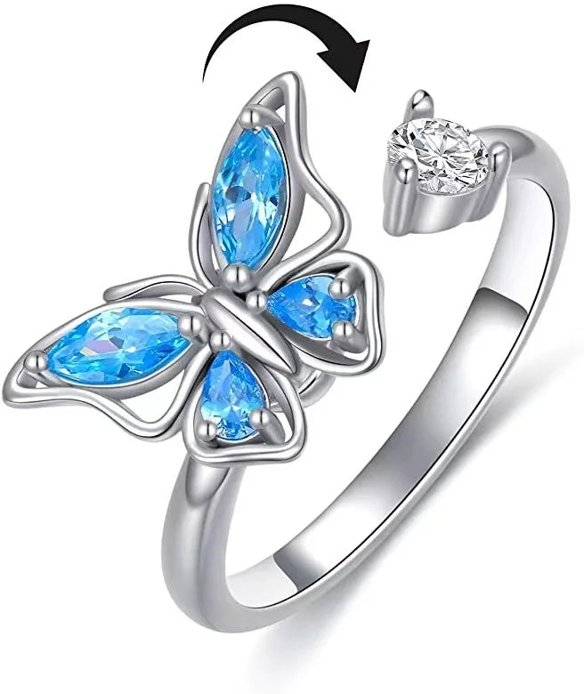 Anti-Anxiety Relief Spinner Ring for Stress And Calm