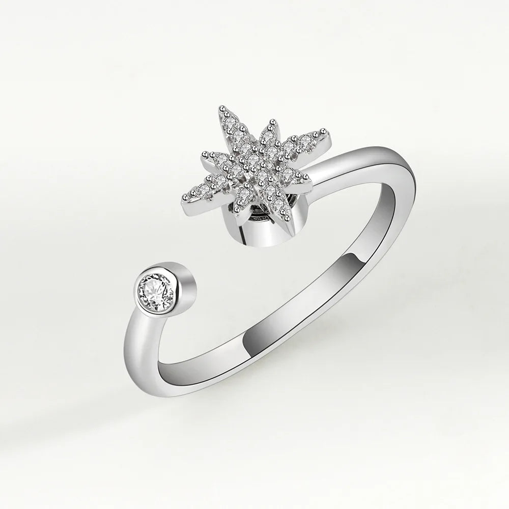 Anti-Anxiety Relief Spinner Ring for Stress And Calm