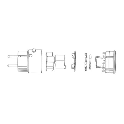 Smart ZigBee 16A Outlet with Energy Monitoring for Home Assistant