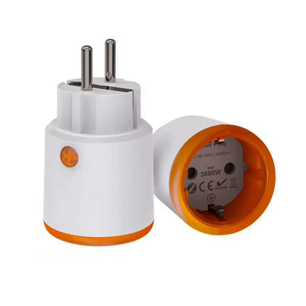 Smart ZigBee 16A Outlet with Energy Monitoring for Home Assistant