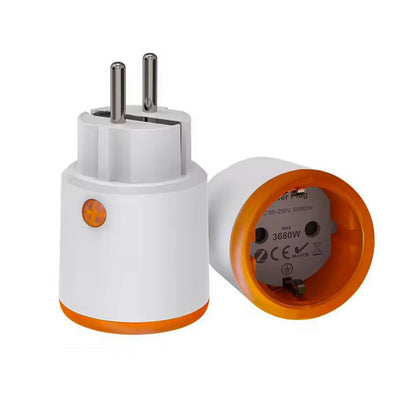 Smart ZigBee 16A Outlet with Energy Monitoring for Home Assistant