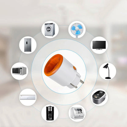 Smart ZigBee 16A Outlet with Energy Monitoring for Home Assistant