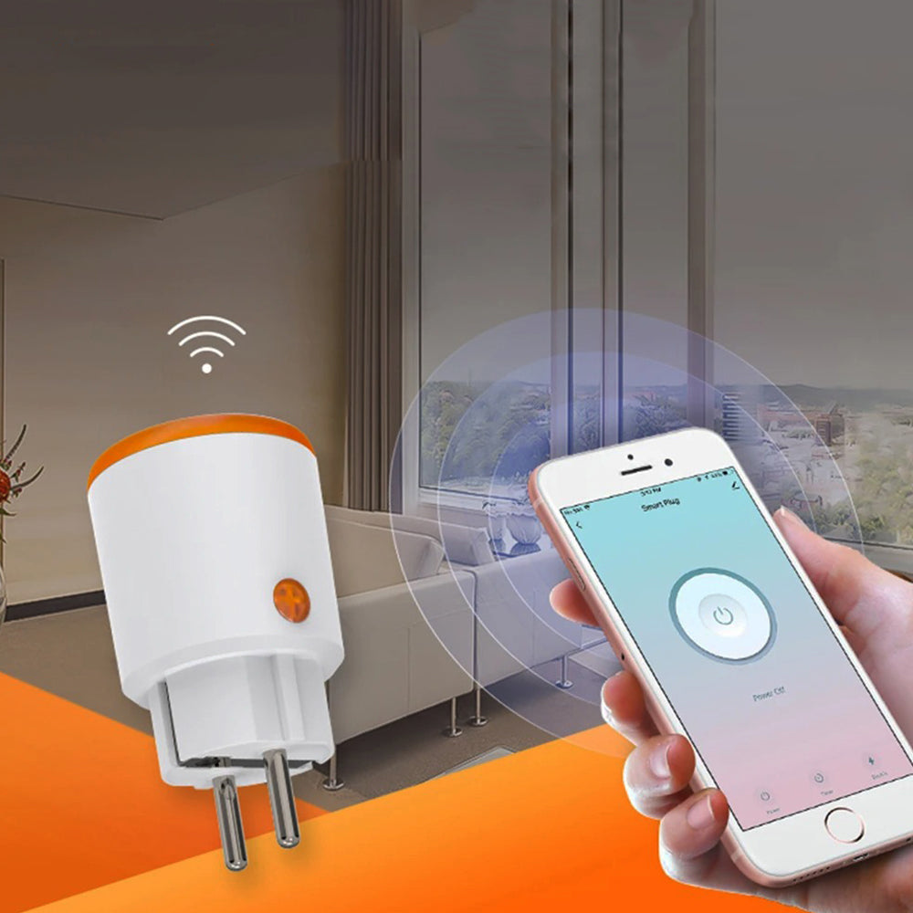Smart ZigBee 16A Outlet with Energy Monitoring for Home Assistant