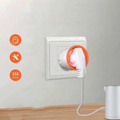 Smart ZigBee 16A Outlet with Energy Monitoring for Home Assistant