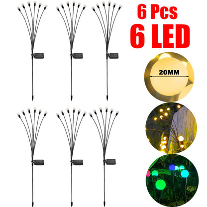 GlowSway™ Solar Firefly Lights - Swaying LED Outdoor Garden Decor (IP65 Waterproof)