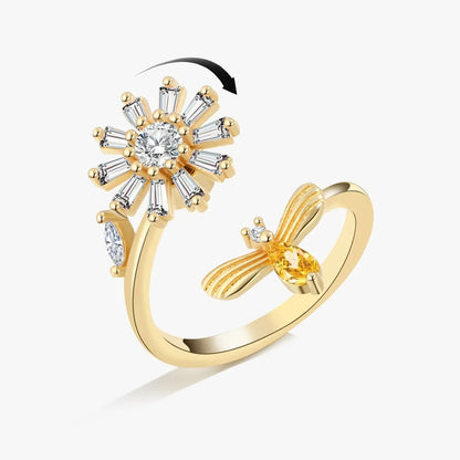 Anti-Anxiety Relief Spinner Ring for Stress And Calm