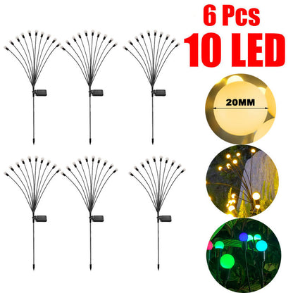 GlowSway™ Solar Firefly Lights - Swaying LED Outdoor Garden Decor (IP65 Waterproof)