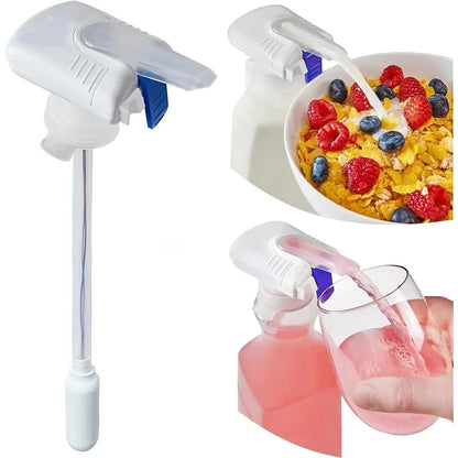 Electric Milk Dispenser - Automatic Spill-Proof Beverage Tap & Hands-Free Milk Pump
