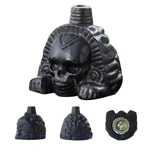 Spooky Aztec-Themed Whistle for Festivals & Fun
