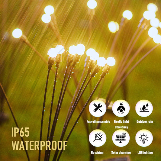 GlowSway™ Solar Firefly Lights - Swaying LED Outdoor Garden Decor (IP65 Waterproof)