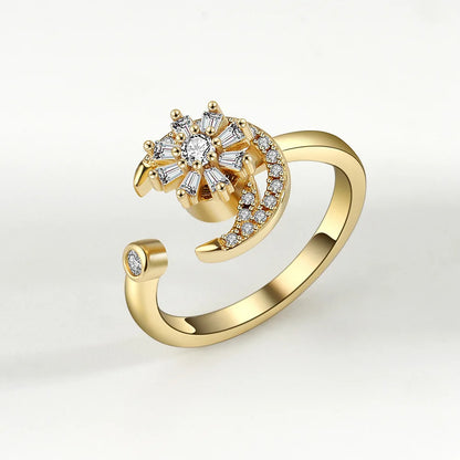 Anti-Anxiety Relief Spinner Ring for Stress And Calm