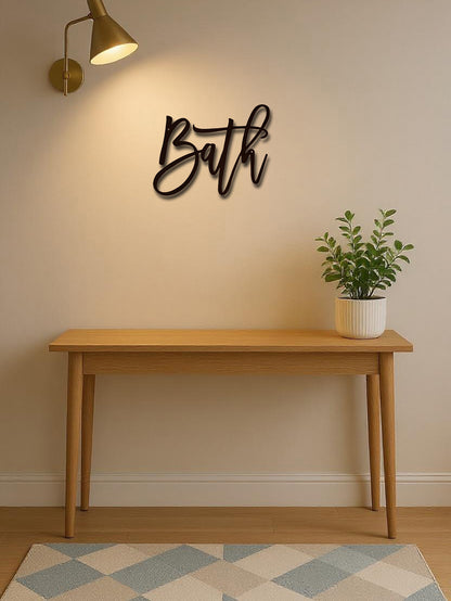 Metal Letter Pendant,Create A Stylish Focal Point For Wall Art, Chic Home Decor