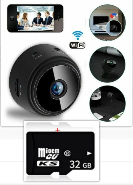 A9 Magnetic HD Security Camera with Infrared Night Vision
