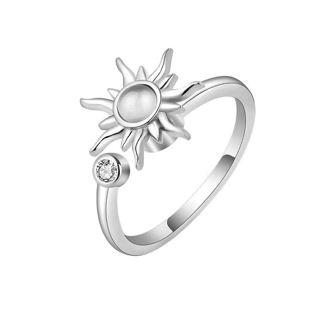 Anti-Anxiety Relief Spinner Ring for Stress And Calm