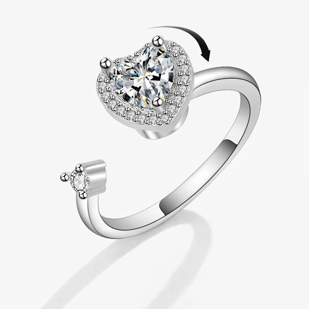 Anti-Anxiety Relief Spinner Ring for Stress And Calm