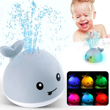 Rechargeable Whale LED Light-Up Kids Bath Toy