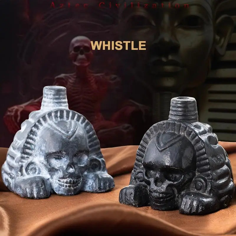 Spooky Aztec-Themed Whistle for Festivals & Fun