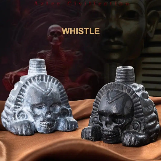 Spooky Aztec-Themed Whistle for Festivals & Fun