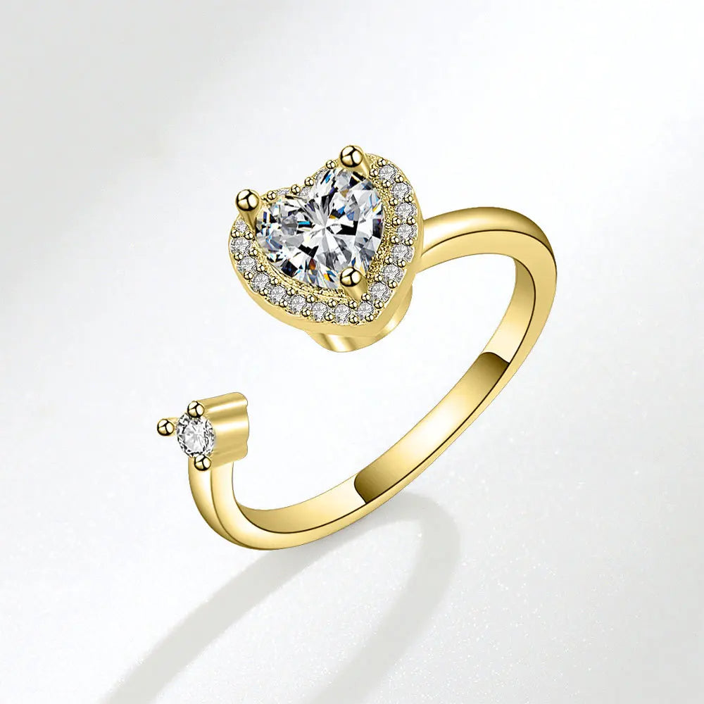 Anti-Anxiety Relief Spinner Ring for Stress And Calm
