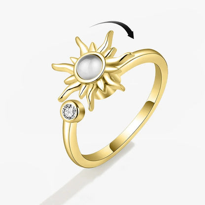 Anti-Anxiety Relief Spinner Ring for Stress And Calm