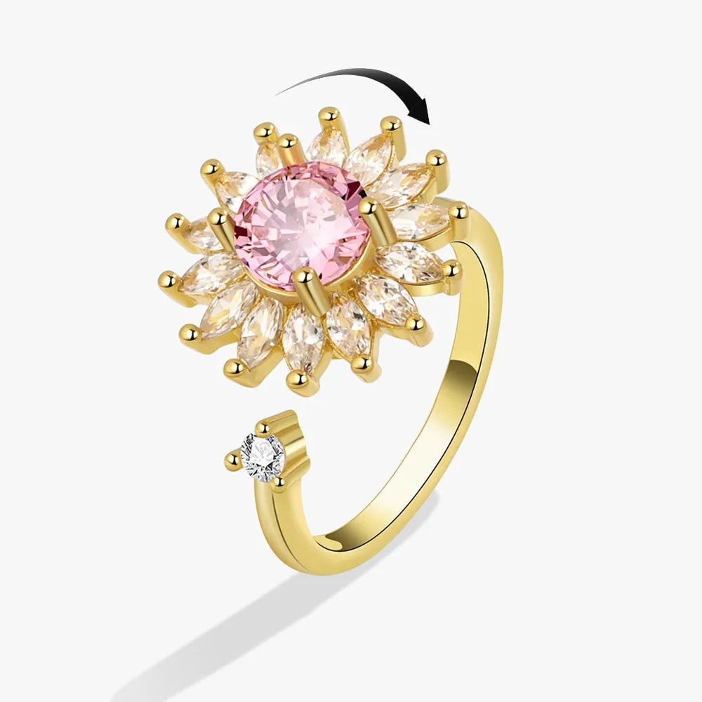 Anti-Anxiety Relief Spinner Ring for Stress And Calm