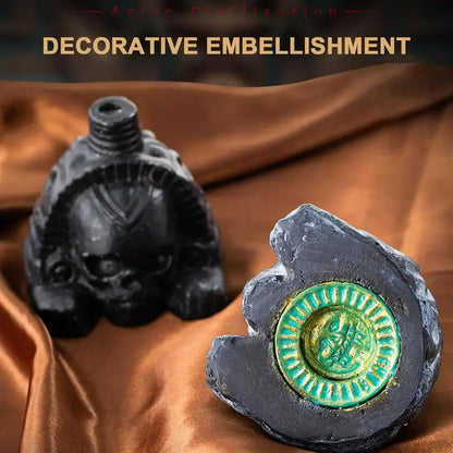 Spooky Aztec-Themed Whistle for Festivals & Fun
