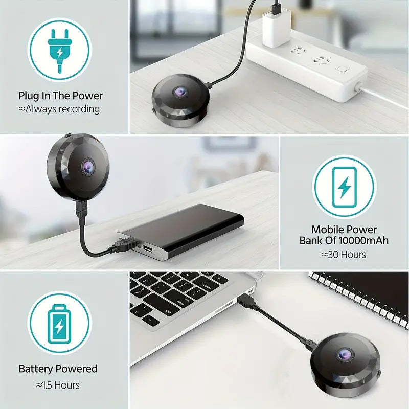 Mini WiFi Wireless Diamond HD Security Camera
