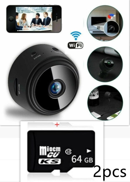 A9 Magnetic HD Security Camera with Infrared Night Vision